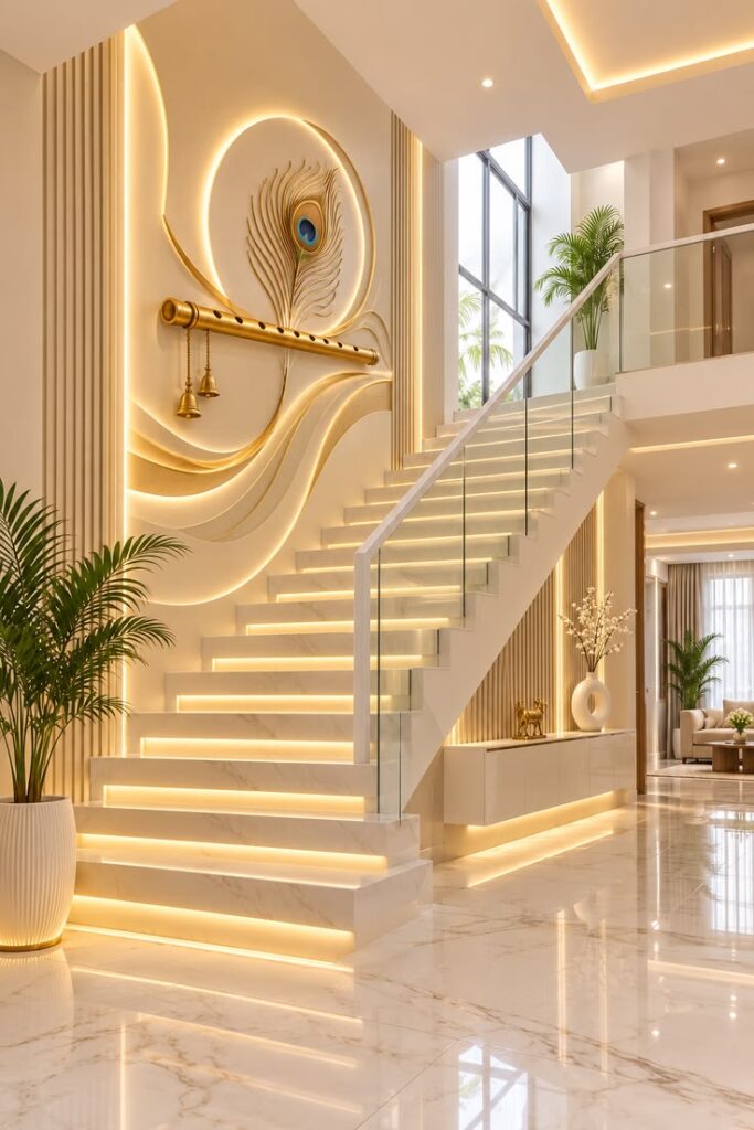 modern luxury staircase design minimalist home decor